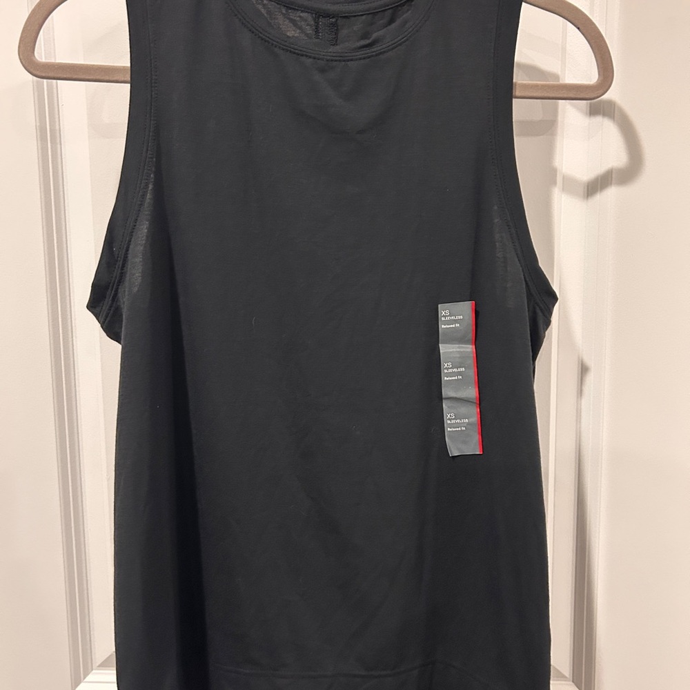 All in Motion Black Tank Top